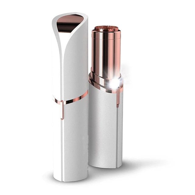 Cell Operated Flawless Women Painless Hair Remover Face Facial Hair Remover - Image 2